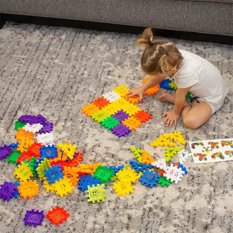😍🎁Bloques de construcción entrelazados en relieve🎁😍