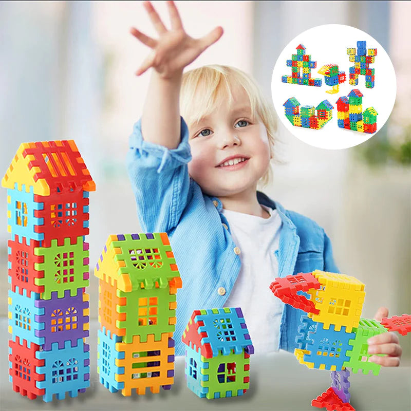 😍🎁Bloques de construcción entrelazados en relieve🎁😍